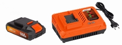 Sada Powerplus POWDP9062 nabíjačka 20/40 V plus batéria 20 V