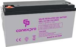 Batéria Conexpro GEL-12-150 GEL, 12V/150Ah, T18-M8, Deep Cycle