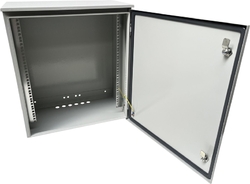 Rack Conexpro jednodielny vonkajší rozvádzač 19" 12U/320mm, IP65
