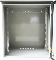 Rack Conexpro jednodielny vonkajší rozvádzač 19" 12U/320mm, IP65