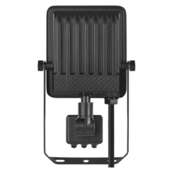 LED reflektor VISIO s pohybovým čidlom, 10W, neutrálna biela, čierný