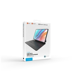 Púzdro FIXED s bezdrôtovou klávesnicou s magnetickým uchytením Typee pro Apple iPad 10.9" (10th gen), CZ, černé