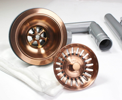 Lira Výpust vč. přepadu Copper satin