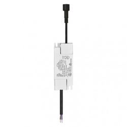 LED panel 125mm, kruhový vstavaný biely, 11 W teplá b., IP65