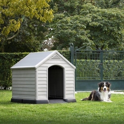 Búda pre psov Curver Dog House šedá
