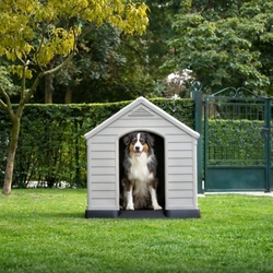 Búda pre psov Curver Dog House šedá