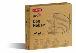 Búda pre psov Curver Dog House šedá