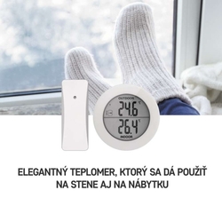 Digitálny bezdrôtový teplomer E0129
