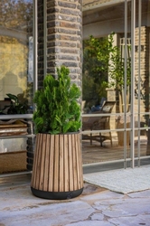 Kvetináč Keter Deco Conic walnut