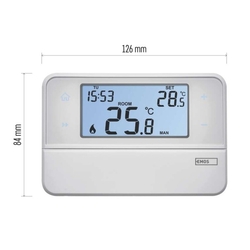 Izbový programovateľný drôtový OpenTherm termostat P5606OT