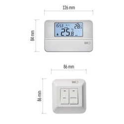 Izbový programovateľný bezdrôtový OpenTherm termostat P5616OT