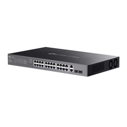 Switch TP-Link ES228GMP 2x GLan, 24x GLan s PoE+, 2x SPF, 384W, 19", Omáda SDN