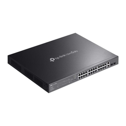 Switch TP-Link ES228GMP 2x GLan, 24x GLan s PoE+, 2x SPF, 384W, 19", Omáda SDN