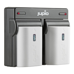 Set Jupio 2x Battery LP-E6NH *ULTRA* 2600mAh + USB Dual Charger pre Canon