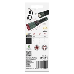 LED nabíjacie kovové svietidlo 1200 lm, 2200 mAh