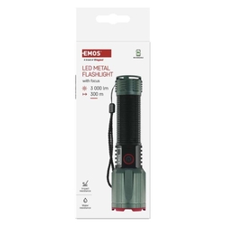 LED nabíjacie kovové svietidlo 3000 lm, 5000 mAh