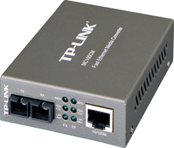 Prevodník TP-Link MC100CM konvertor, 1x10/100M RJ45 / 1 x multi-mode S - Verze 2 (9V)