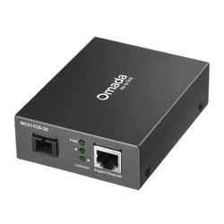 Prevodník TP-Link MC211CS-20 Transceiver, SM, WDM, 1x GLAN, 1x SC, 20km, Omada SDN