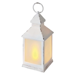LED dekorácia – 6x lampáš mliečna biela, 6x 3x AAA, vnútorný, vintage, 6ks, display box