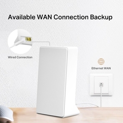Modem TP-Link Mercusys MB112-4G LTE s WiFi routerom, 1x LAN, 1x WAN, 1x slot SIM, 300Mbps 2,4