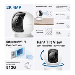 Kamera TP-Link Tapo C222 IP, 3MPx, WiFi, prísvit
