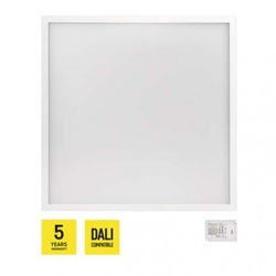 LED panel DALI 60×60, štvorcový vstavaný biely, 40W n.b. UGR