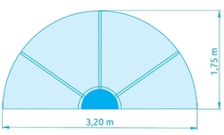 Zastrešenie Marimex Pool House Control 3,05 m