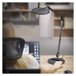 LED stolná lampa KAREN, čierna