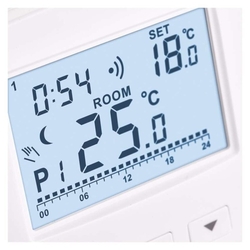 Izbový programovateľný bezdrôtový OpenTherm termostat P5611OT
