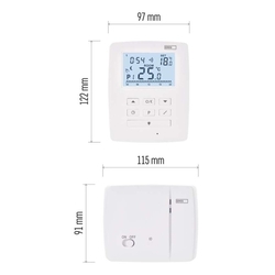 Izbový programovateľný bezdrôtový OpenTherm termostat P5611OT