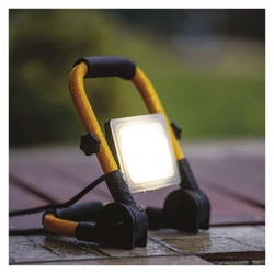 LED reflektor ILIO 21W, žlto-čierny, IP44, 1900 lm, neutrálna biela