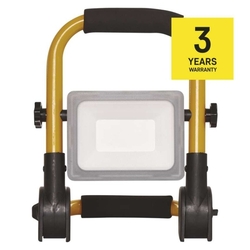 LED reflektor ILIO 21W, žlto-čierny, IP44, 1900 lm, neutrálna biela