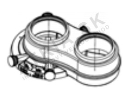 Protherm Člen rozdvojovací Ø 2 x 80 mm R2KP