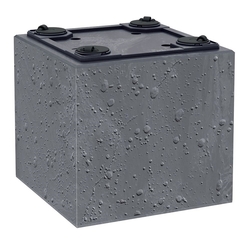 Kvetináč Prosperplast SIERRA CASE beton effect 77 cm šedý