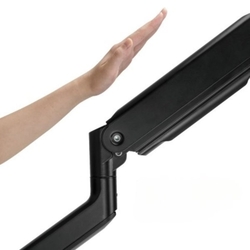 Držiak monitora Brateck LDT60-C012 HEAVY DUTY stolný pre 1 monitor, čierny