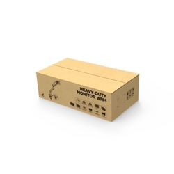 Držiak monitora Brateck LDT60-C012 HEAVY DUTY stolný pre 1 monitor, čierny