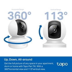 Kamera TP-Link Tapo C202 IP, 2MPx FHD, WiFi, prísvit