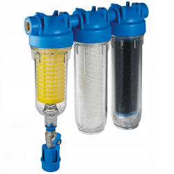 Hydra 7" Rainmaster RLH TRIO  pripojenie 1" + FA 25mcr + LA s aktívnym uhlím