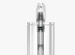 Dávkovač  Simplehuman mydla a dezinfekcie Pulse - 295 ml, biela oceľ