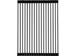 AllRound - CHROME + SILIKON 45x35 cm - BLACK ADDITON