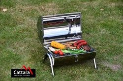 Gril Cattara DOUBLE 2x 38cm cestovný