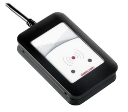 Čítačka Elatec TWN4 MultiTech 2 LF HF DT-U20-b Desktop, black, USB cable 2.0m, with integrated 125kHz+13.56MHz antenna