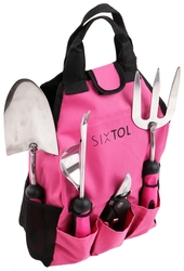 Súprava záhradného náradia Sixtol GARDEN PINK 12