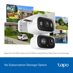 Kamera TP-Link Tapo C246D IP, 3MPx Dual, WiFi, prísvit, vonkajšia/vnútorná