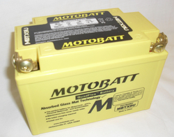Batéria Motobatt MBTX9U 10,5Ah, 12V, 4 vývody
