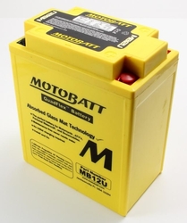 Batéria Motobatt MB12U 15Ah, 12V, 4 vývody
