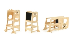 Hračka 2Kids Toys Učiaca veža 3 v 1 Medvedík