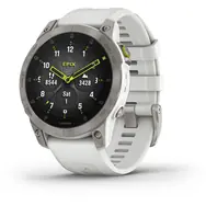 Garmin epix (gen2) Sapphire strieborno-biela / Chytré hodinky / GPS / 1.3 / mapy / BT / WiFi / NFC