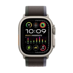 Apple Watch Ultra 2 GPS + Cellular 49mm Titanium case with Trail Loop M/L Blue/ Black EU MRF63