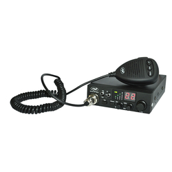 CB PNI rádiostanica HP 8024 Escort s nastaviteľným zdrojom ASQ a 12V-24V